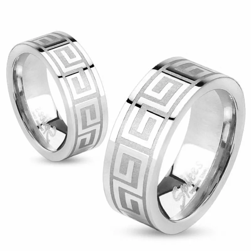 Bague Labyrinthe en acier inoxydable