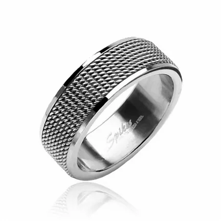 Bague en acier inoxydable Screen