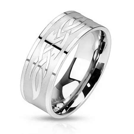 Bague homme tribale