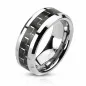 Bague homme fibre de carbone