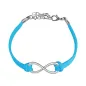 Bracelet similicuir symbole infini large