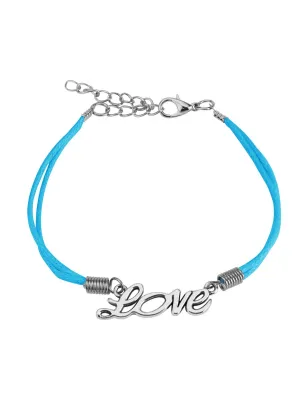 Bracelet similicuir mot LOVE