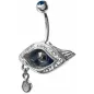 Piercing nombril Crystal Evolution Swarovski Oeil