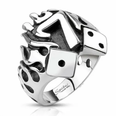 Bague homme lucky seven