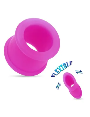 Piercing Tunnel Plug en Silicone Flexible