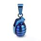 Pendentif Grenade à Main acier inoxydable