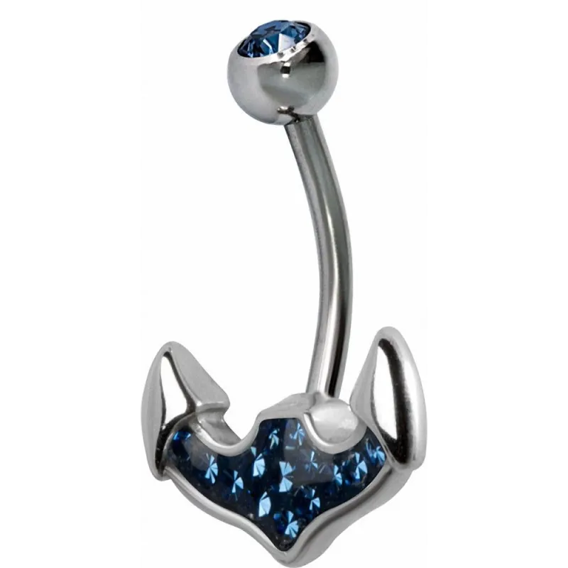 Piercing nombril Crystal Evolution Swarovski Ancre de bateau