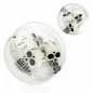 Piercing plug acrylique trois skulls