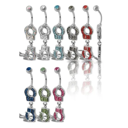 Piercing nombril Crystal Evolution Swarovski Menottes