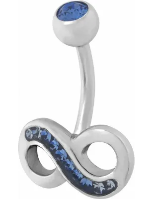 Piercing nombril Crystal Evolution Swarovski Infini