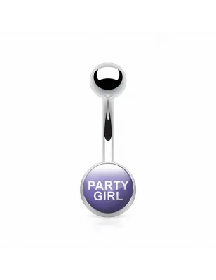 Piercing nombril party girl