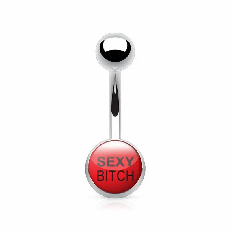 Piercing nombril sexy bitch