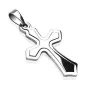 Pendentif Croix Acier inoxydable