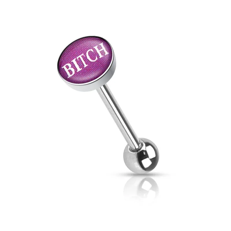 Piercing langue bitch