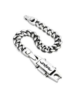 Bracelet acier inoxydable Rectangle Gothique