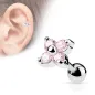 Piercing Oreille Tragus Cartilage Fleur