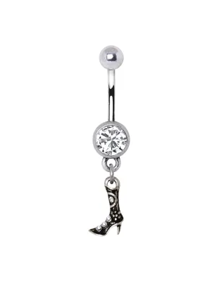 Piercing nombril botte de cowgirl