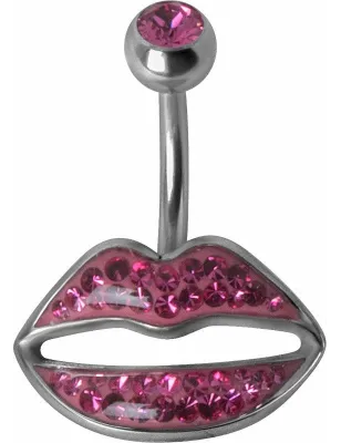 Piercing nombril Crystal Evolution Lèvres