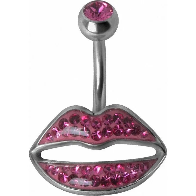 Piercing nombril Crystal Evolution Lèvres