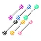 Lot de 6 Piercing langue Candy Balls