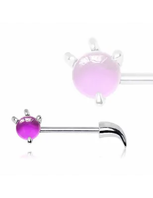 Piercing téton orbe de dragon