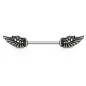 Piercing téton ailes d'ange antique