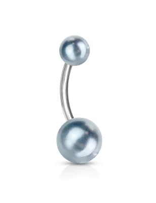 Piercing nombril Boules Acrylique Perlées