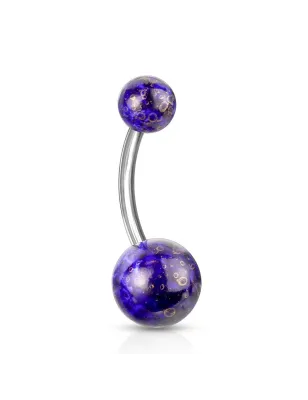 Piercing nombril Boules Fossiles