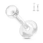 Piercing oreille retainer labret