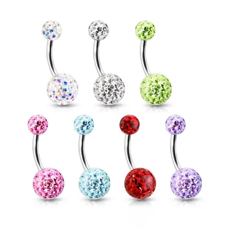 Piercing nombril Crystal Ferido Swarovski Gloss