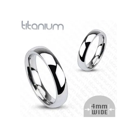 Bague Titane Solide Traditionnelle Mariage - Bague homme et femme en titane