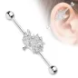 Piercing industriel oreille arbre de vie