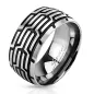 Bague homme acier marque de pneu