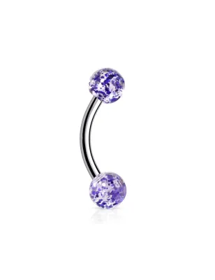 Piercing arcade Billes Ultra Glitter - Bijou Piercing pour Arcade