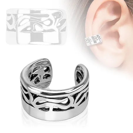 Faux piercing oreille manchette tribal