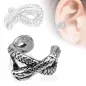 Faux piercing oreille manchette serpent