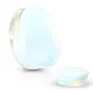 Piercing plug pierre opalite larme