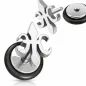 Piercing oreille faux plug fleur de lys