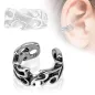 Faux piercing oreille manchette feuilles