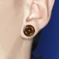 Piercing plug bois d'ébène motif celtique