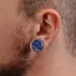 Piercing plug pierre sodalite dôme