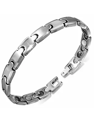 Bracelet homme tungstène avec maillons 176