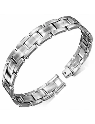 Bracelet homme tungstène avec maillons 190