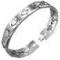 Bracelet homme tungstène avec maillons ovale 194