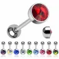 Piercing langue Crystal 7 mm