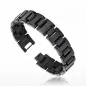 Bracelet Bio-Magnetic Tungstène Large Noir IP