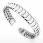 Bracelet homme en tungstène liens imbriqués