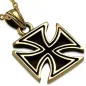 Pendentif en bronze croix de fer