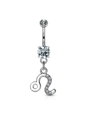 Piercing nombril signe astrologique Lion