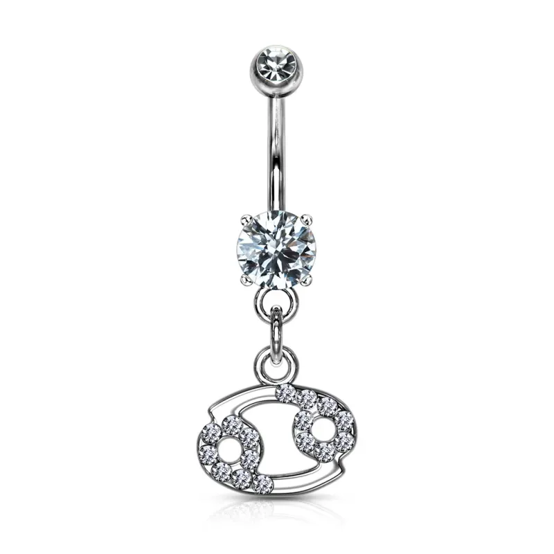 Piercing nombril signe astrologique Cancer